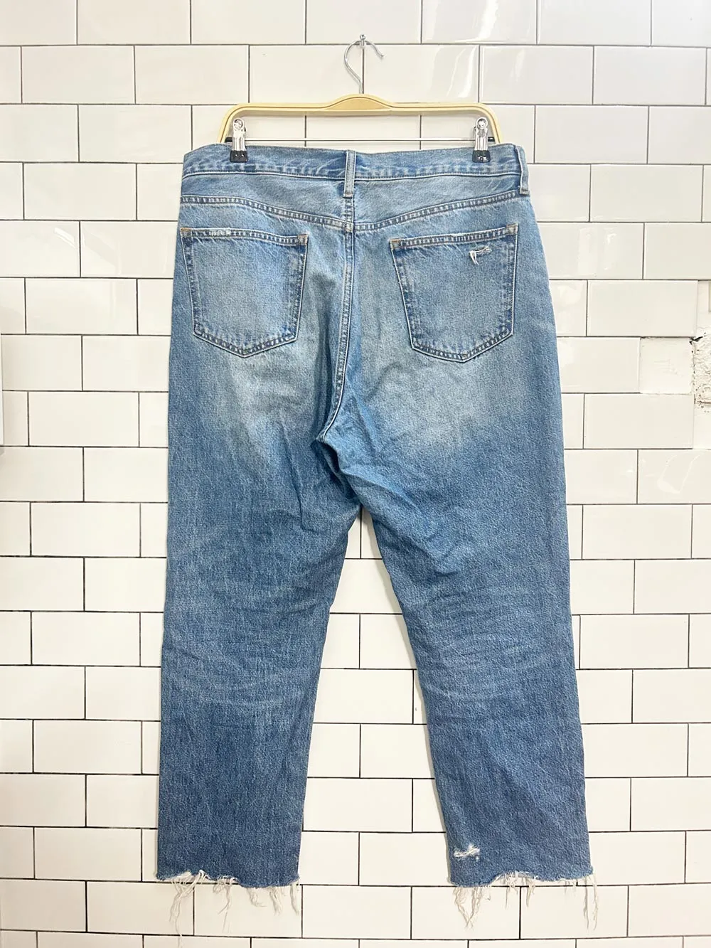 gap denim boyfriend jeans sold by Good Market Thrift Store product image thumbnail 4
