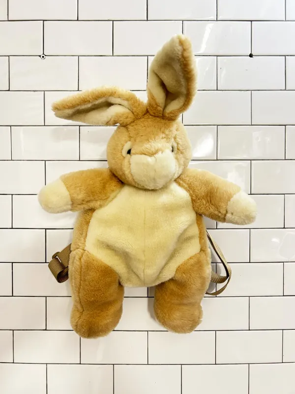 vintage 90s jay-gun plush bunny backpack sold by Good Market Thrift Store