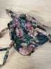 vintage 90s floral canvas mini backpack sold by Good Market Thrift Store