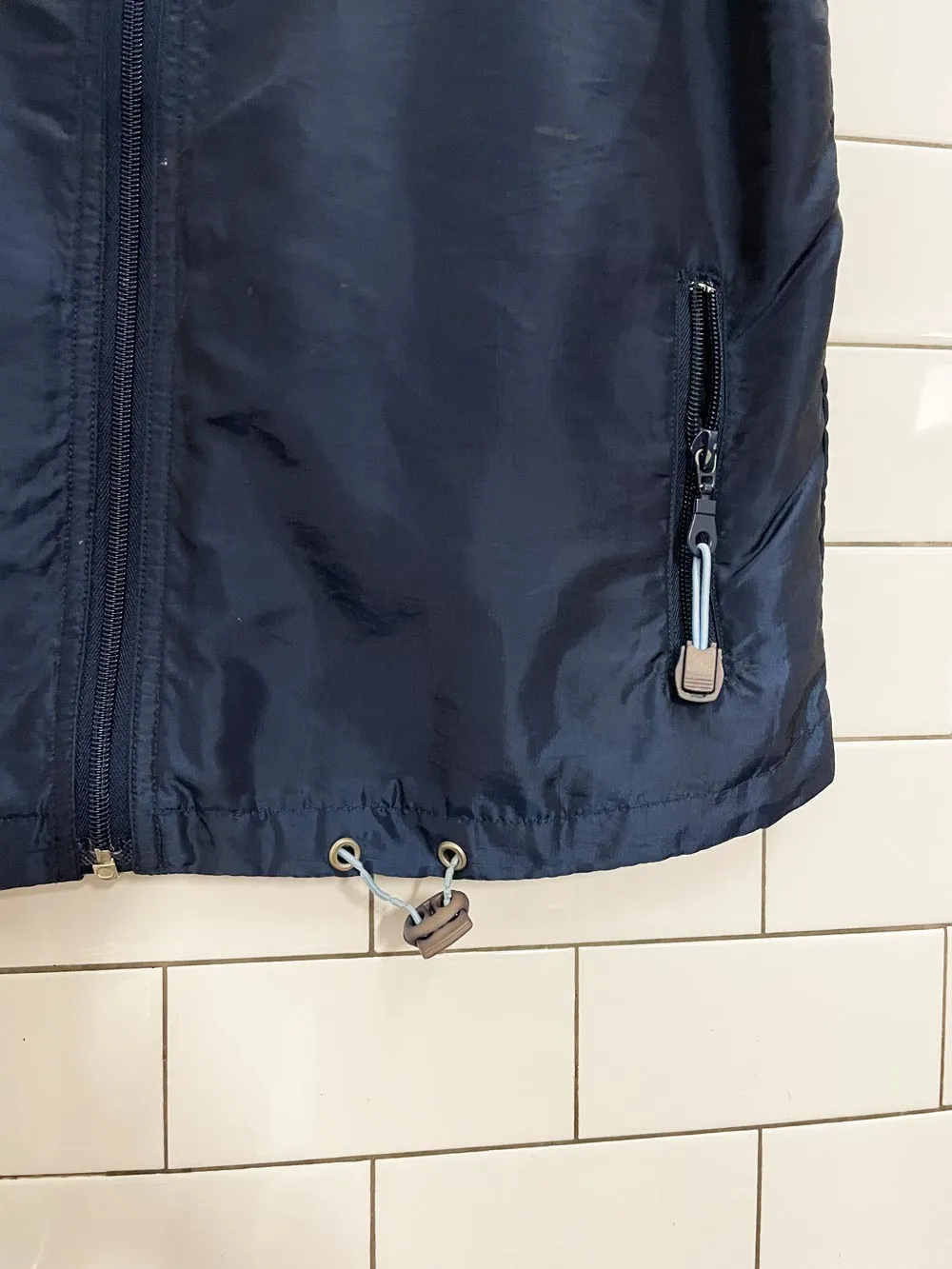 y2k urban life nylon drawstring vest sold by Good Market Thrift Store product image thumbnail 3