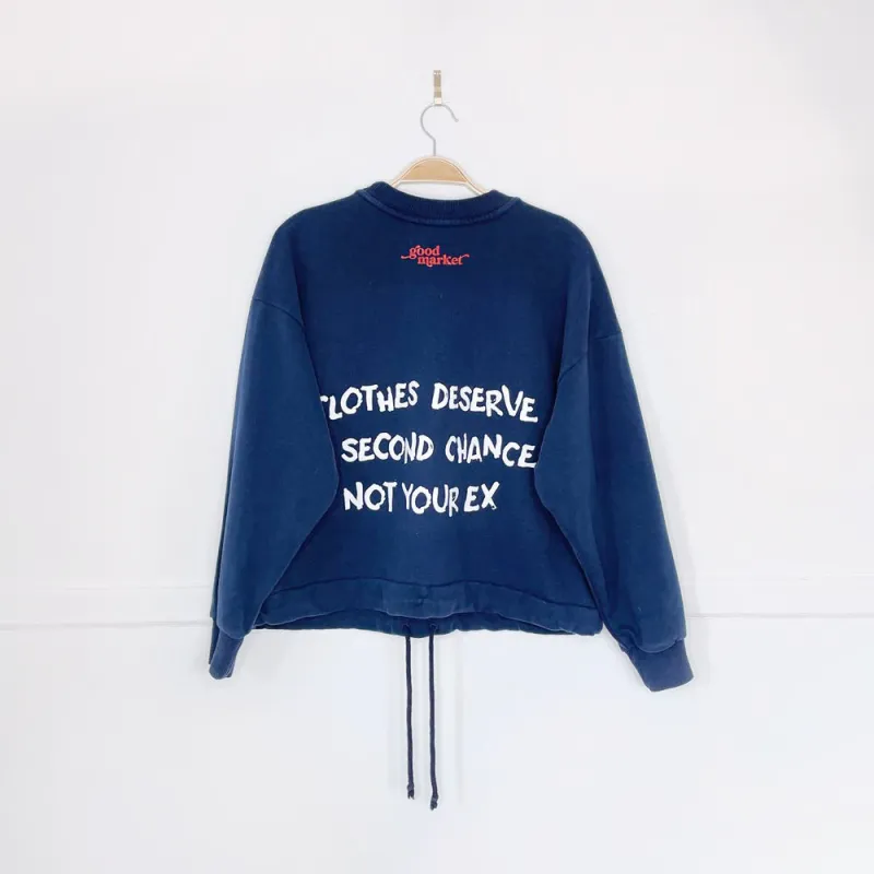 gap workforce x earth activist crop sweatshirt sold by Good Market Thrift Store
