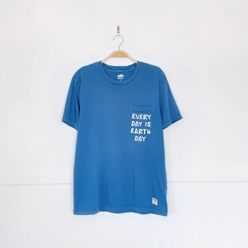 roots x earth activist pocket tee sold by Good Market Thrift Store