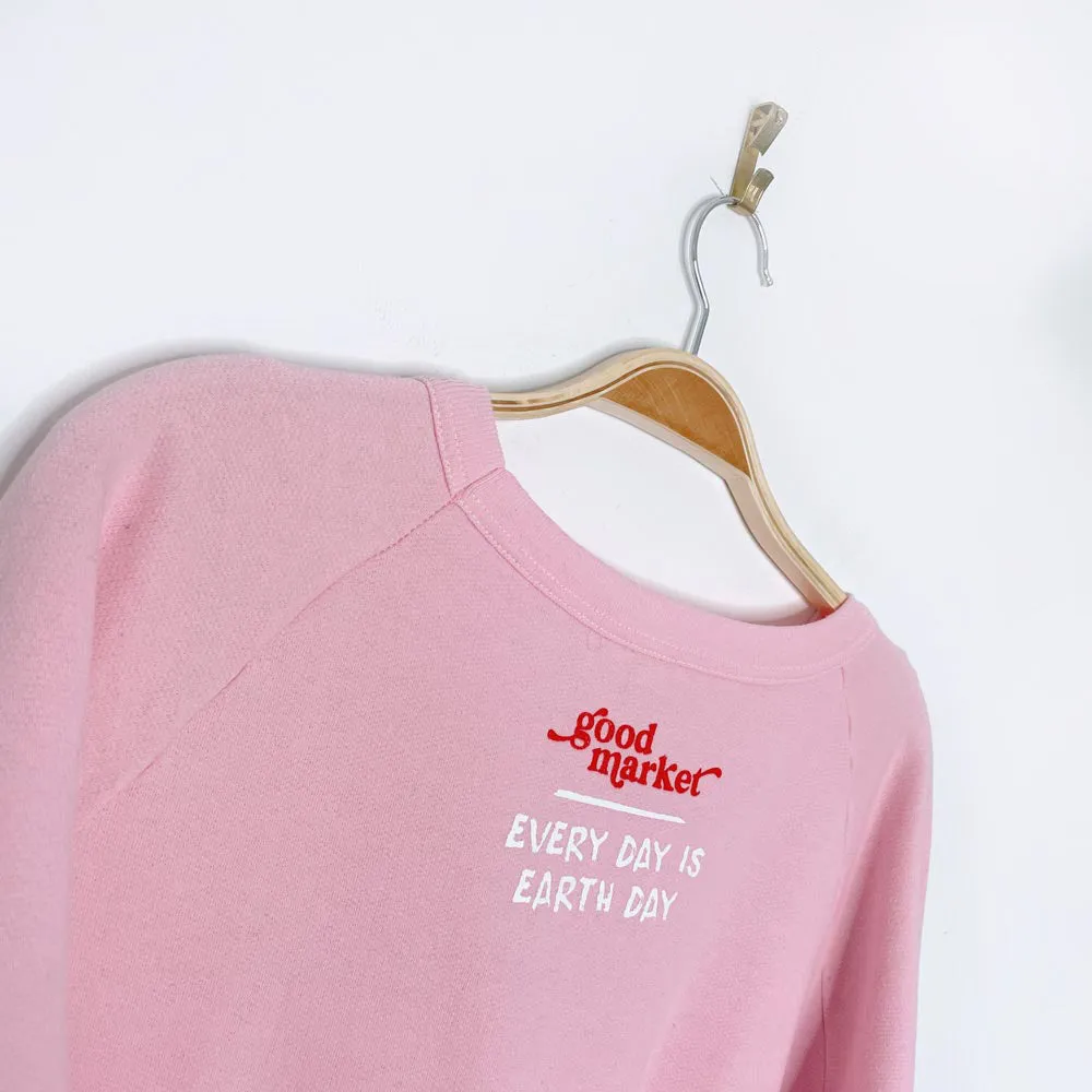 vintage 80s x earth activist fleece crew sold by Good Market Thrift Store product image thumbnail 4