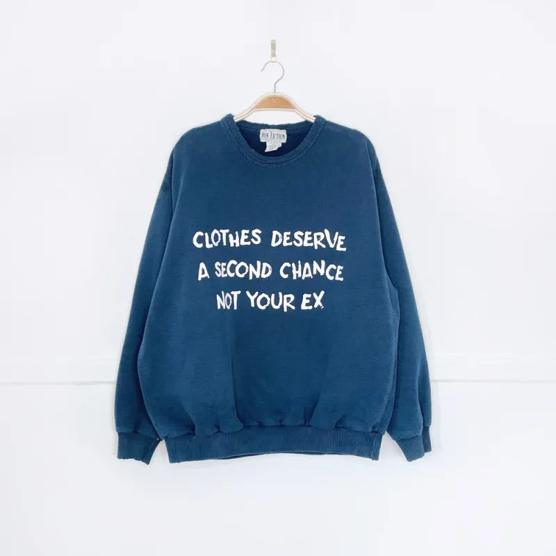 vintage 90s non-fiction x earth activist cottage crew sold by Good Market Thrift Store