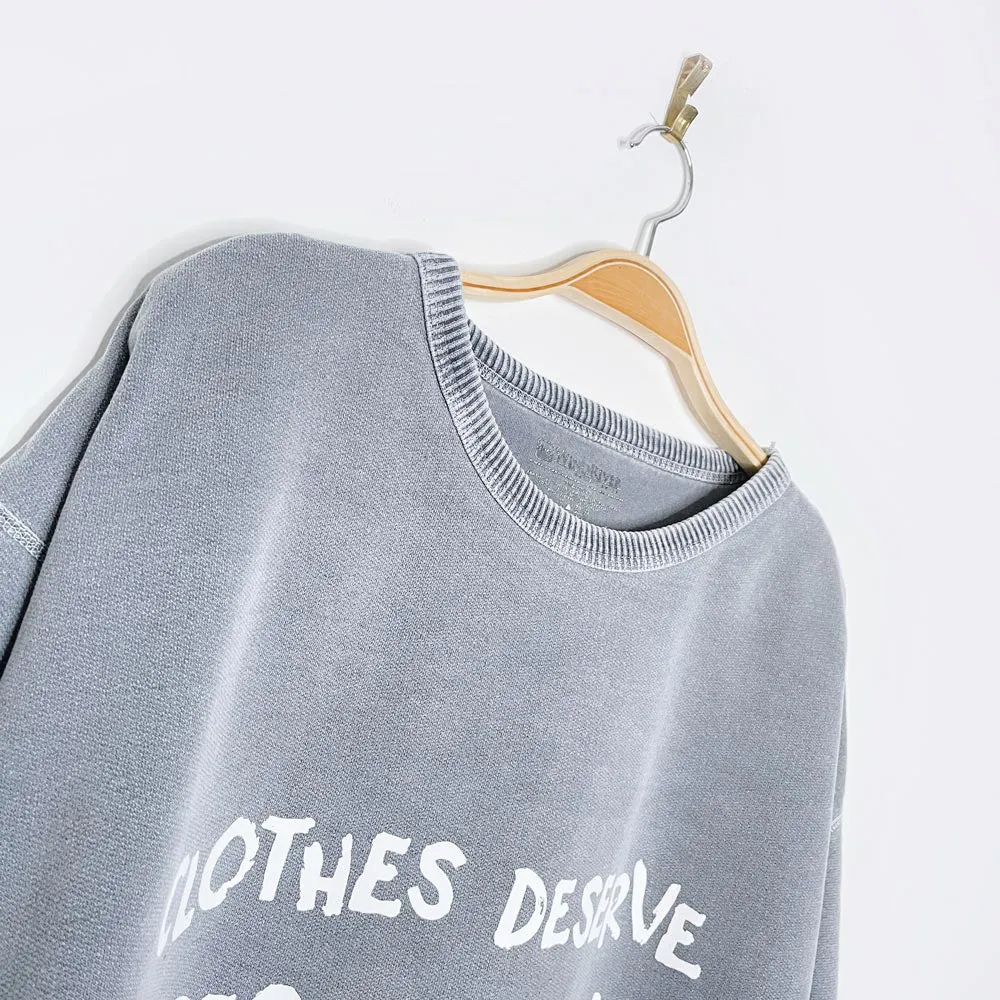 vintage 00s windriver x earth activist faded cottage crew sold by Good Market Thrift Store product image thumbnail 5