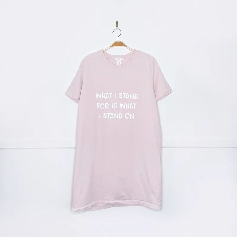 h&m x earth activist t-shirt dress sold by Good Market Thrift Store