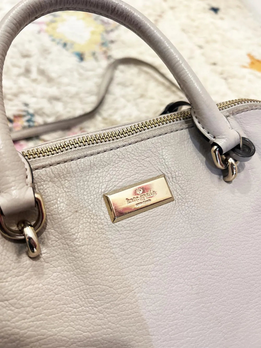 kate spade leather crossbody bag sold by Good Market Thrift Store product image thumbnail 2
