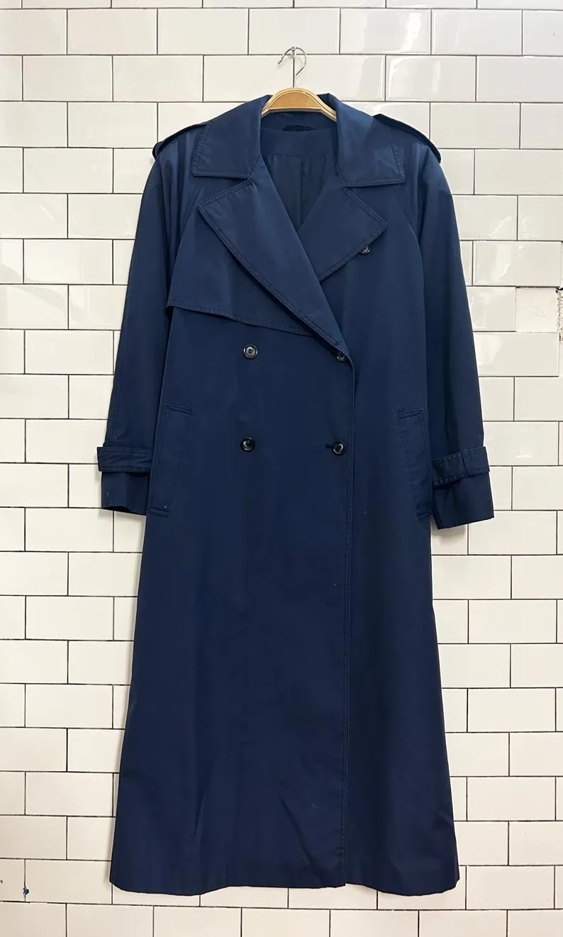 vintage 90s eaton classic trench coat sold by Good Market Thrift Store product image thumbnail 4