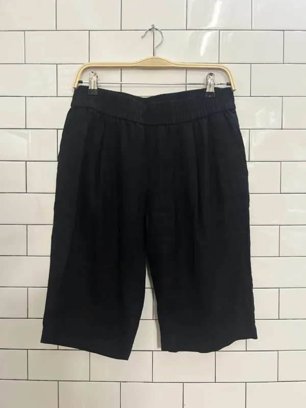 eileen fisher linen bermuda shorts sold by Good Market Thrift Store