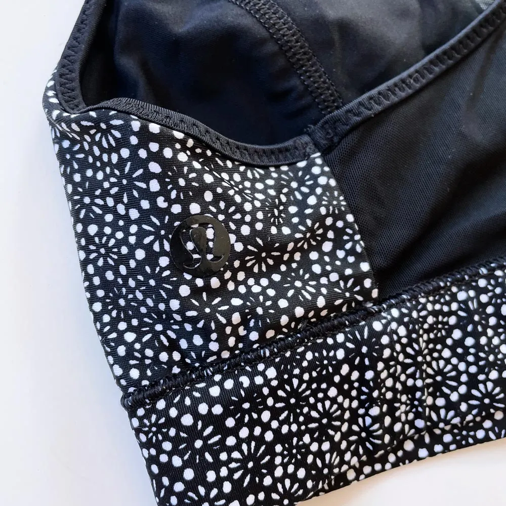 lululemon race with me sports bra aquela sold by Good Market Thrift Store product image thumbnail 2