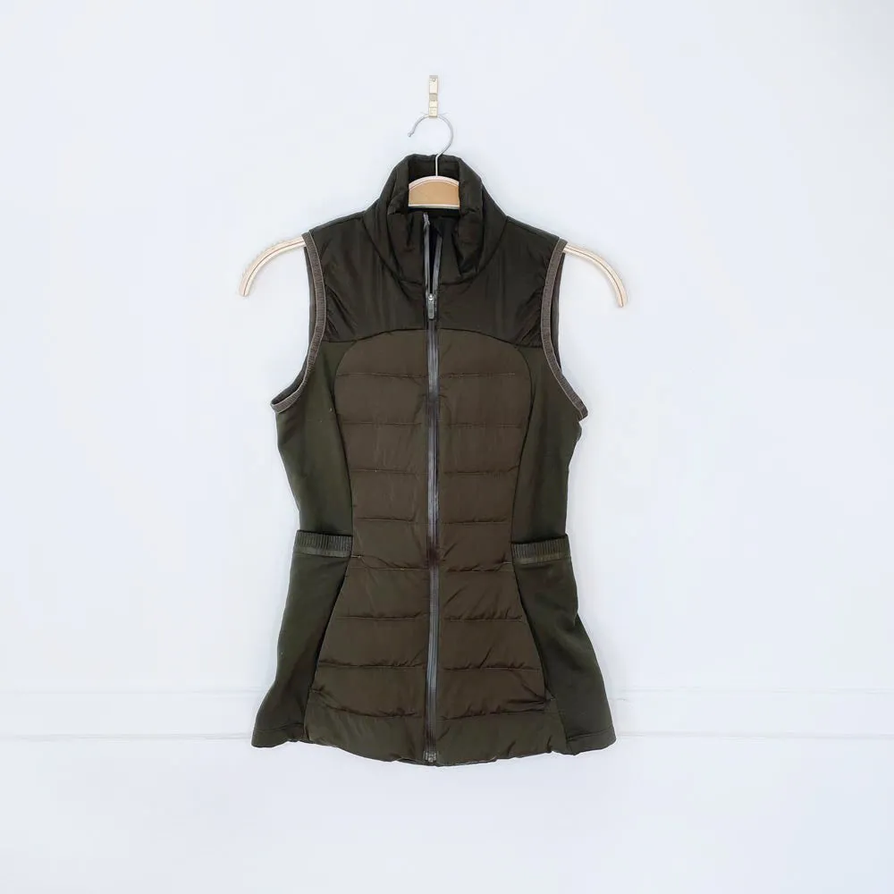 lululemon 2018 down for it all vest sold by Good Market Thrift Store