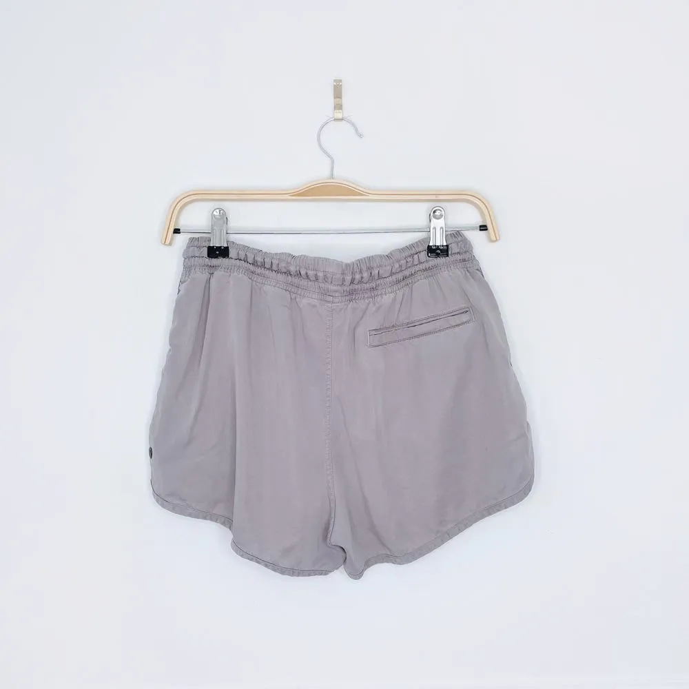 lululemon tencel gym short sold by Good Market Thrift Store product image thumbnail 4