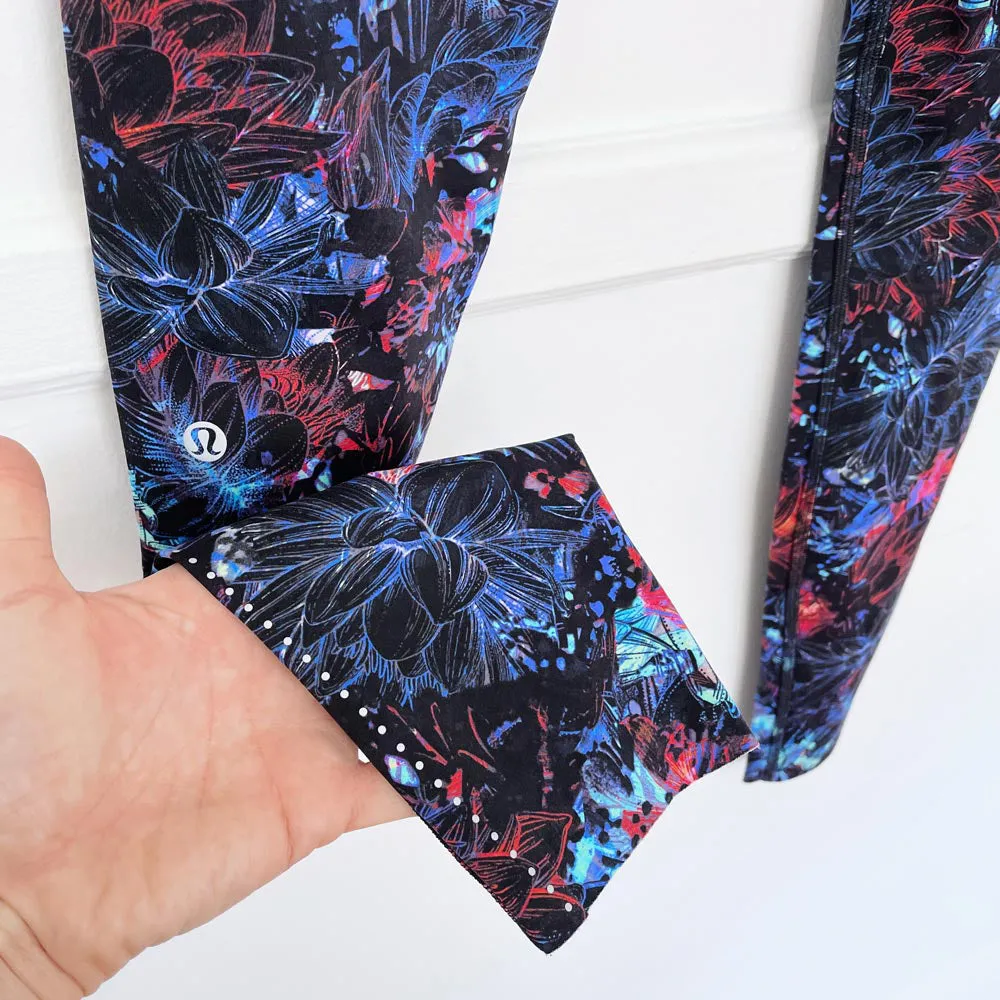 lululemon 2018 fast & free tight nulux | neon blossom sold by Good Market Thrift Store product image thumbnail 2