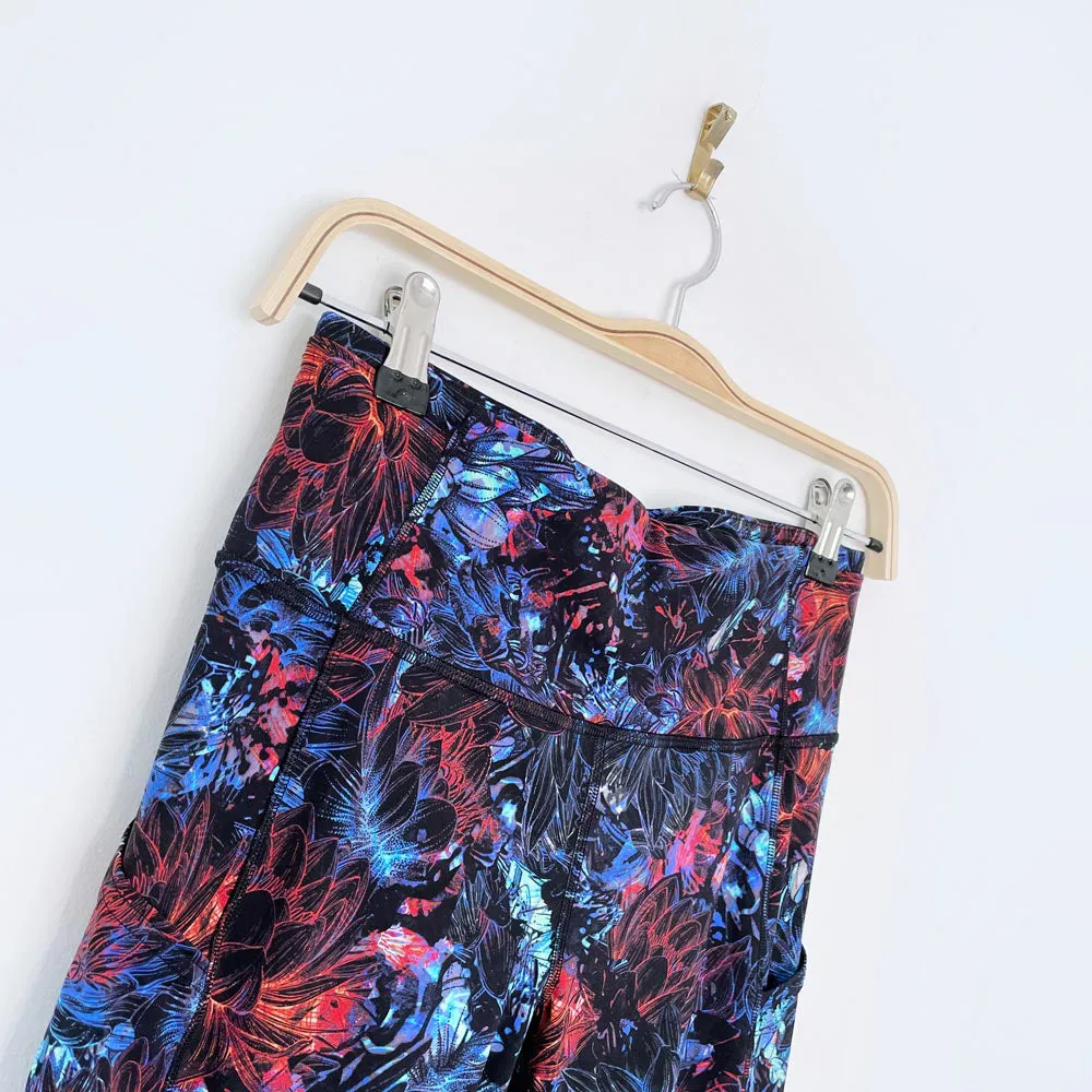 lululemon 2018 fast & free tight nulux | neon blossom sold by Good Market Thrift Store product image thumbnail 5