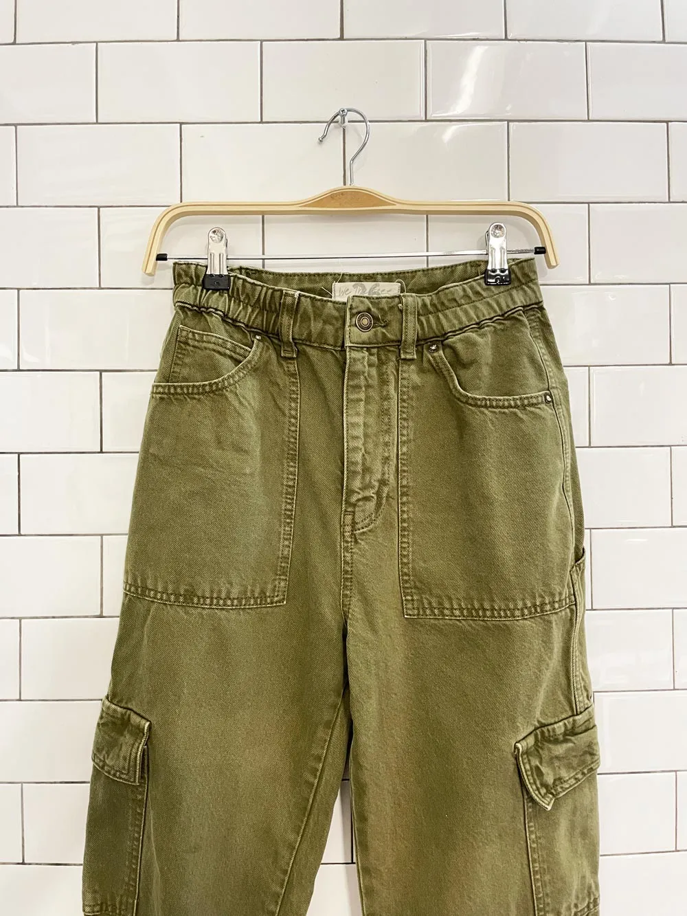we the free people twill cargo pant sold by Good Market Thrift Store