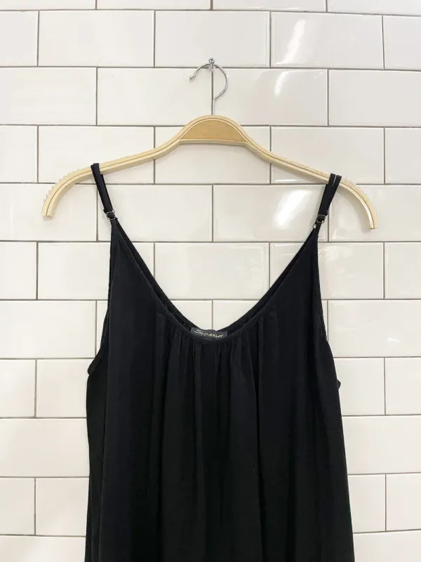 shinestar wide leg lounge jumpsuit sold by Good Market Thrift Store