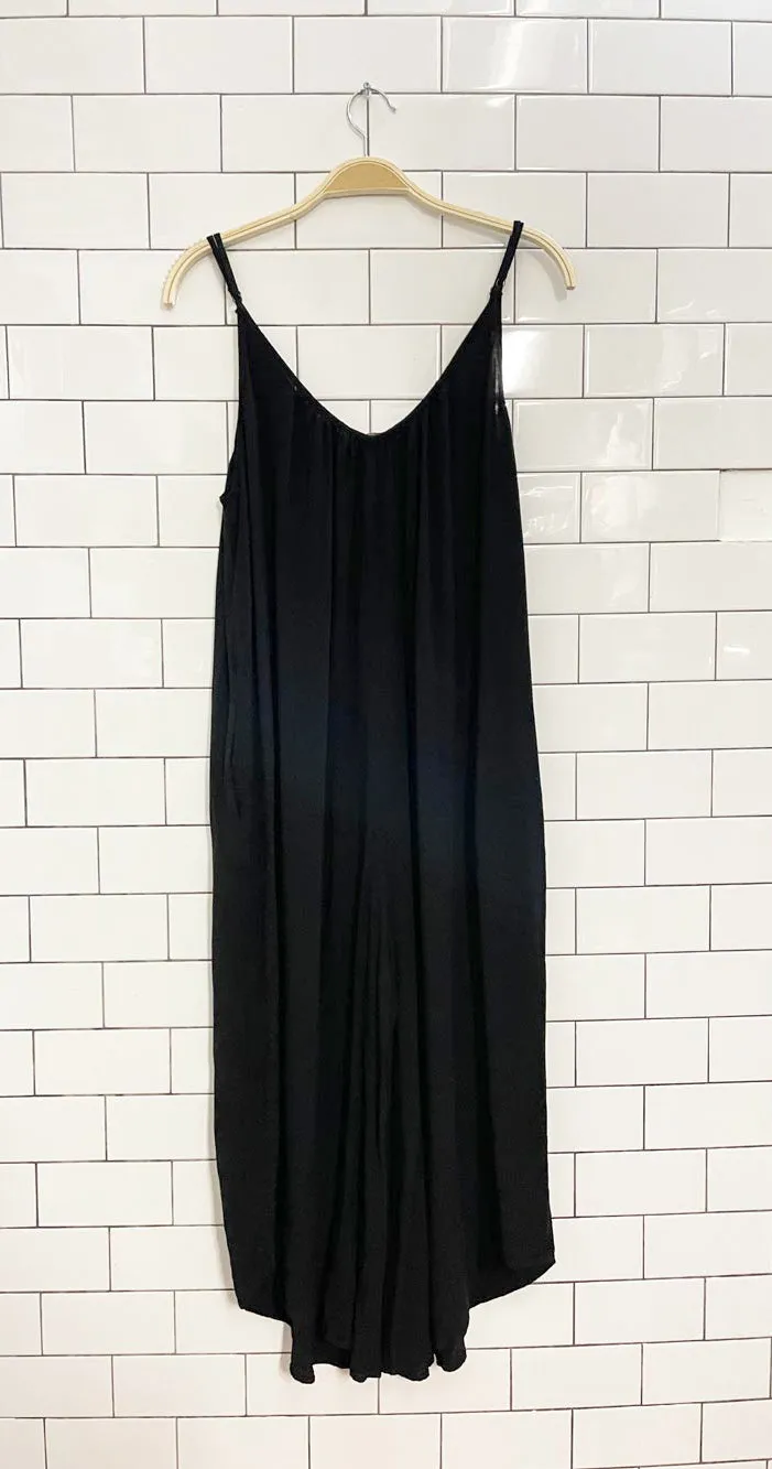 shinestar wide leg lounge jumpsuit sold by Good Market Thrift Store product image thumbnail 5
