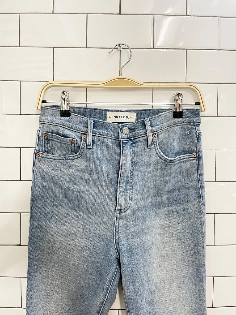 denim forum the lola high rise skinny jean sold by Good Market Thrift Store