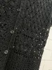 vintage crochet knit cardigan top sold by Good Market Thrift Store