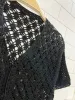 vintage crochet knit cardigan top sold by Good Market Thrift Store