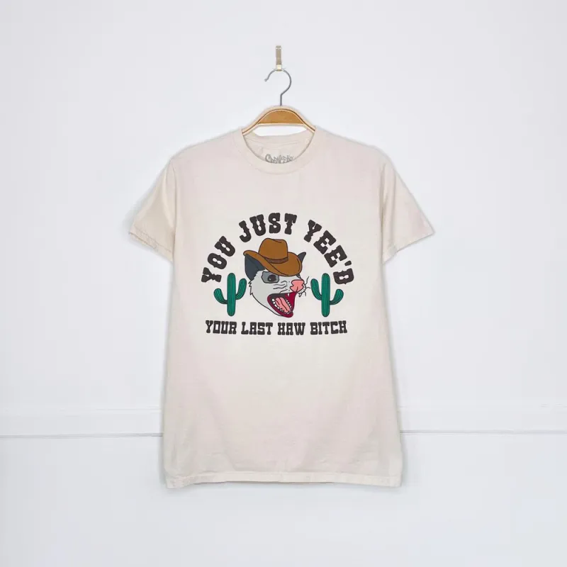 spencers yee haw western graphic tee sold by Good Market Thrift Store