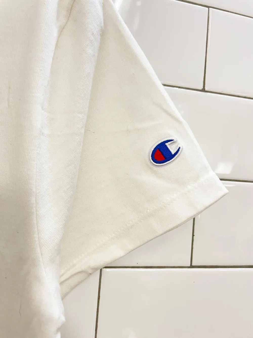 vintage 80s champion basic tee sold by Good Market Thrift Store product image thumbnail 3