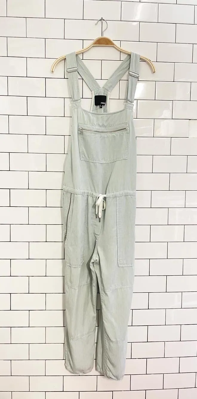 wilfred free valletta tencel denim overalls sold by Good Market Thrift Store product image thumbnail 3
