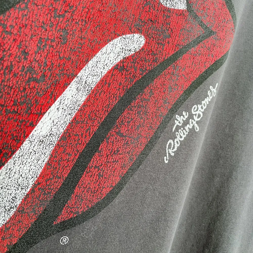 rolling stones x h&m tongue graphic tee sold by Good Market Thrift Store product image thumbnail 2