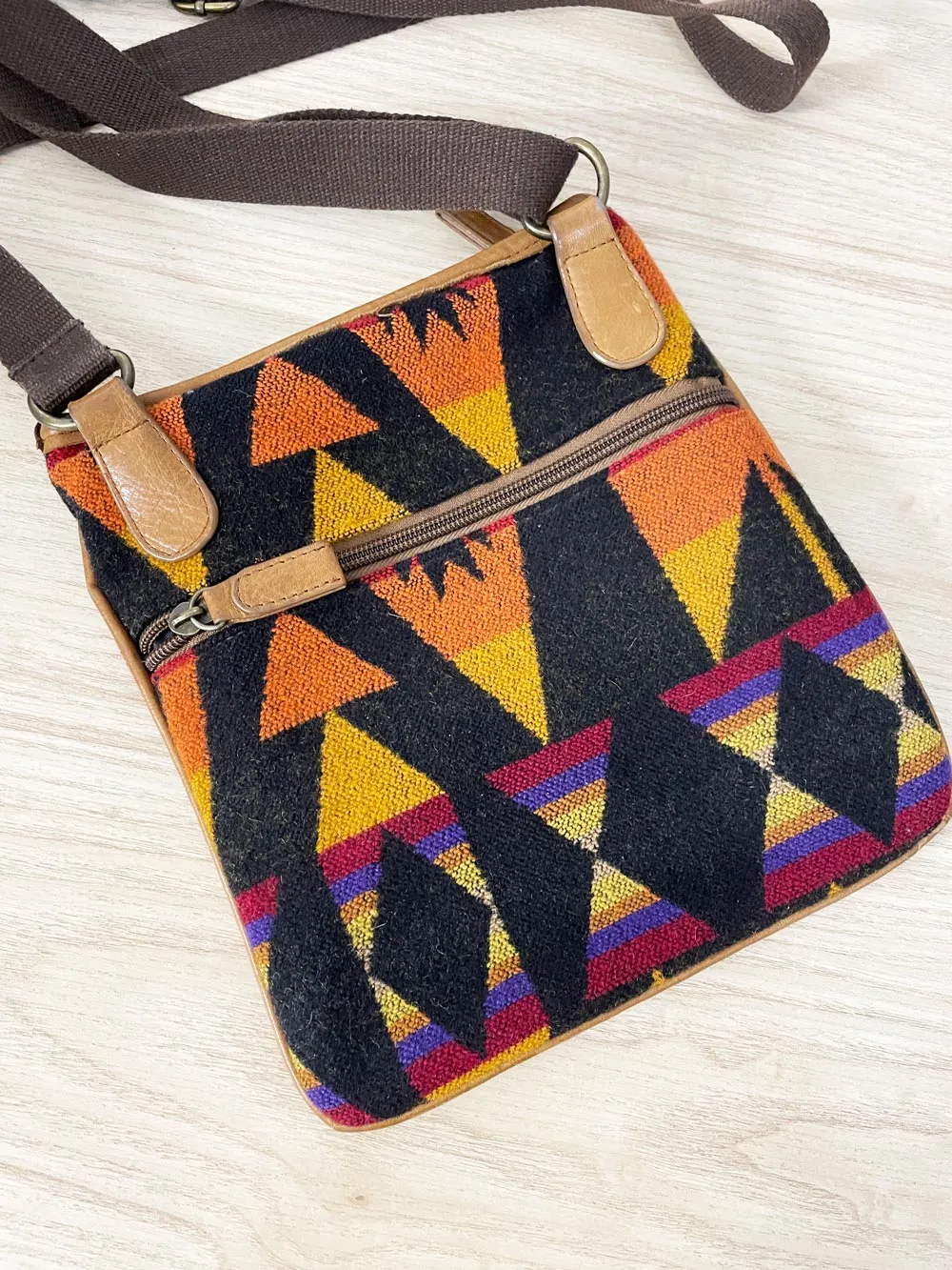 pendleton wool southwestern crossbody bag sold by Good Market Thrift Store product image thumbnail 3