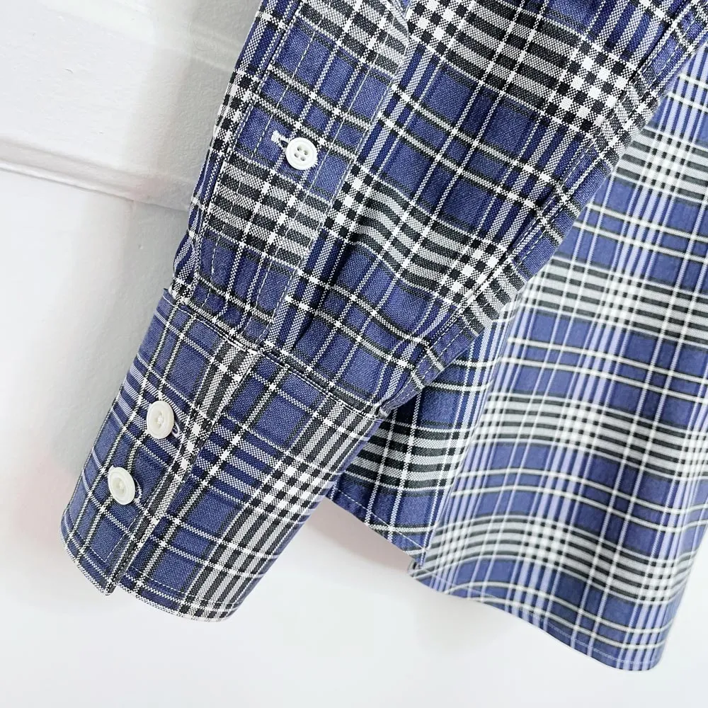 tom ford plaid epaulette utility shirt sold by Good Market Thrift Store product image thumbnail 5