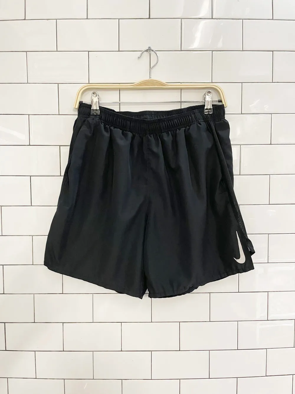 nike challenger brief lined running shorts sold by Good Market Thrift Store