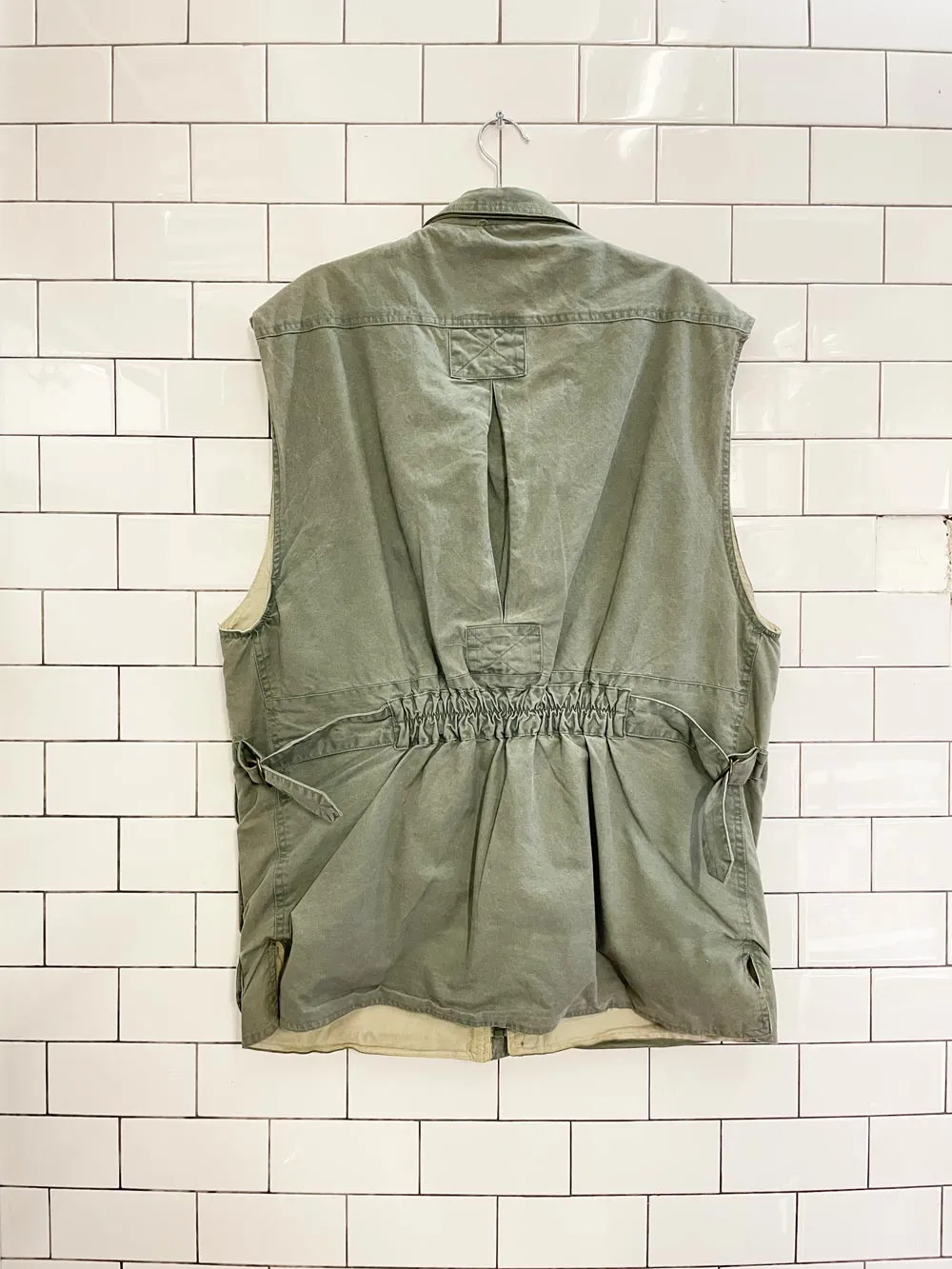 vintage woolrich utility hunting fishing vest sold by Good Market Thrift Store product image thumbnail 3