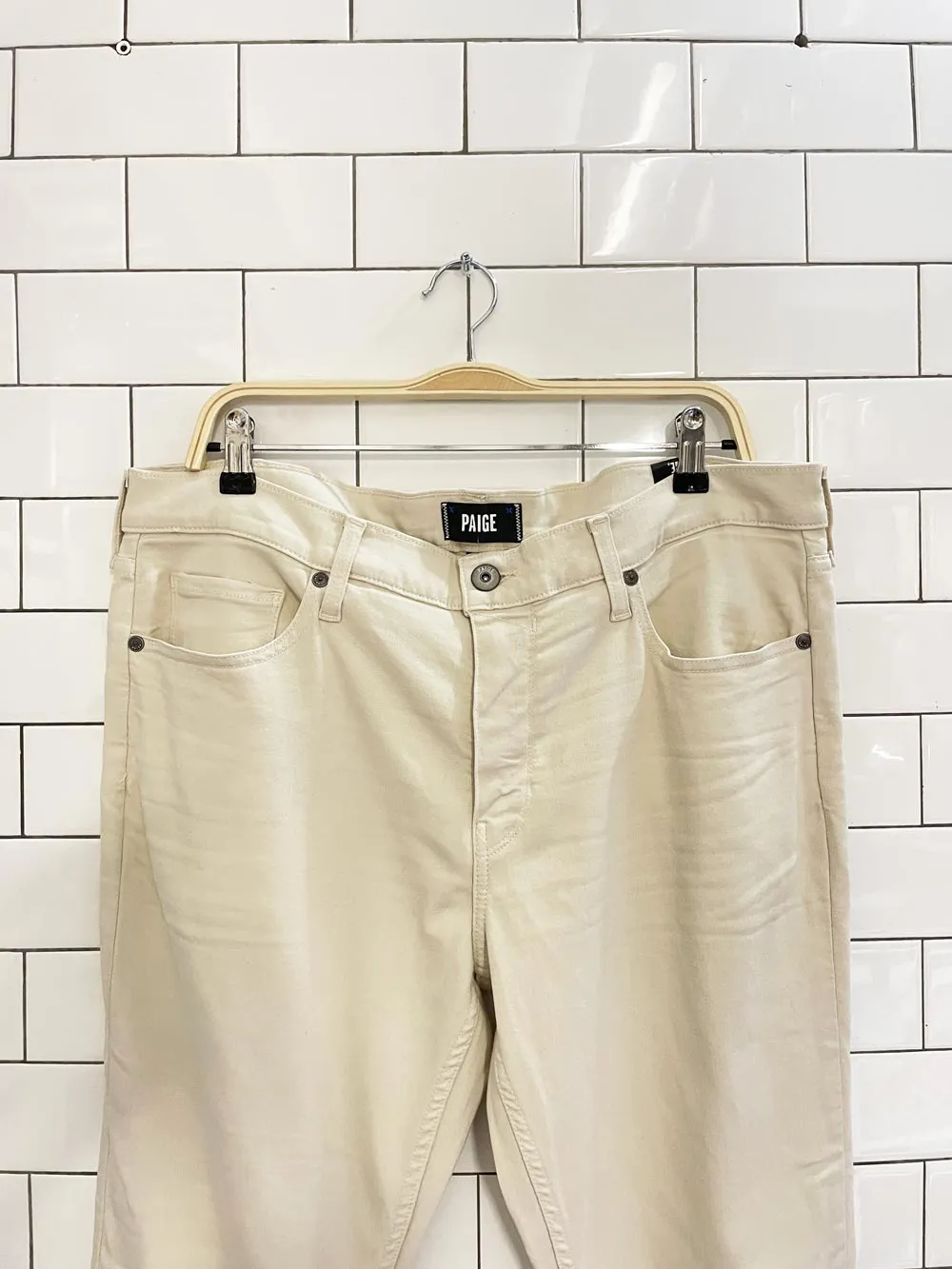 paige heritage lennox slim pant sold by Good Market Thrift Store