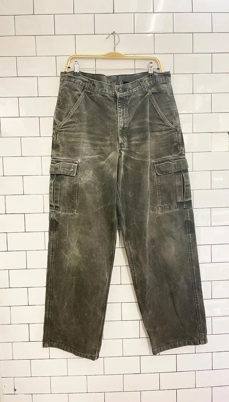 dakota twill utility workwear cargo pants sold by Good Market Thrift Store product image thumbnail 2