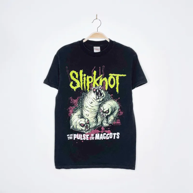 vintage 00's slipknot pulse of the maggots tennessee river tee sold by Good Market Thrift Store