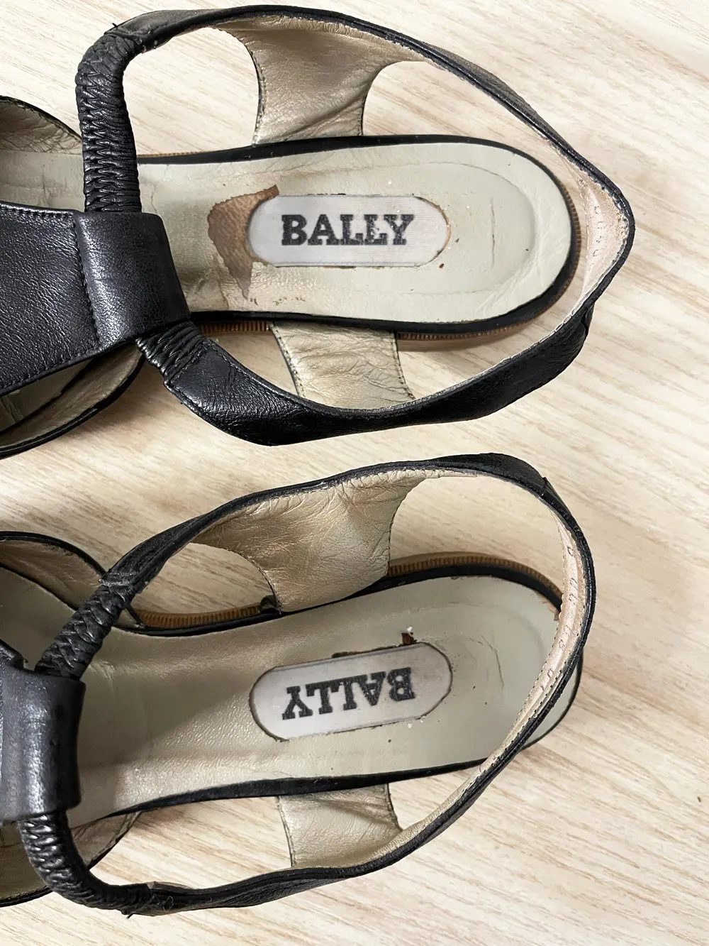 vintage bally ballroom mary jane leather shoe sold by Good Market Thrift Store product image thumbnail 3