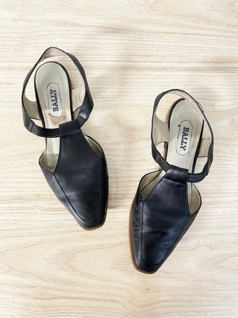 vintage bally ballroom mary jane leather shoe sold by Good Market Thrift Store