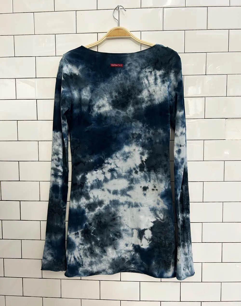 y2k hard tail jersey tie dye mini dress sold by Good Market Thrift Store product image thumbnail 3