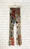 UO scarf print velvet flare pant sold by Good Market Thrift Store