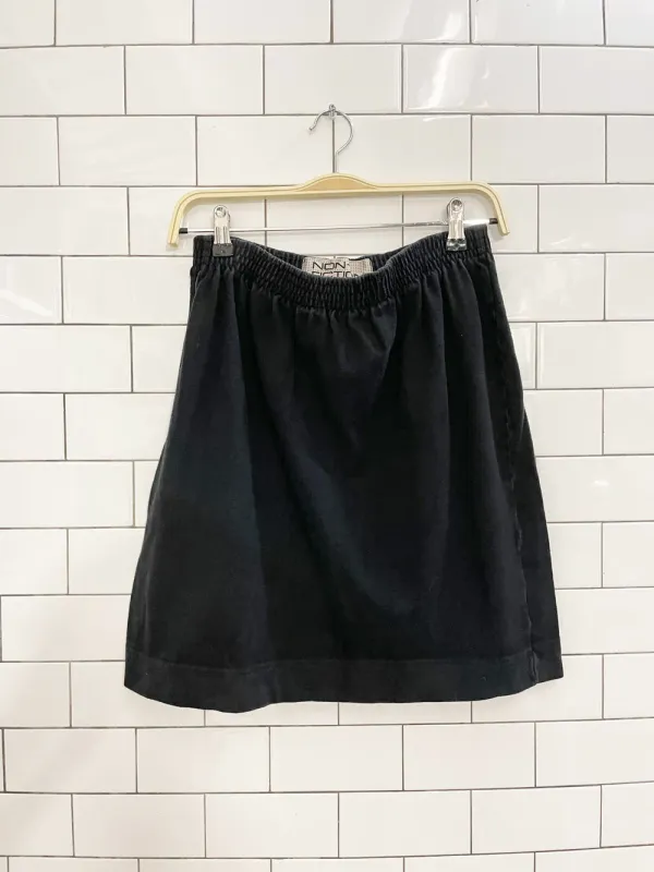 vintage 90s non-fiction easy skirt sold by Good Market Thrift Store