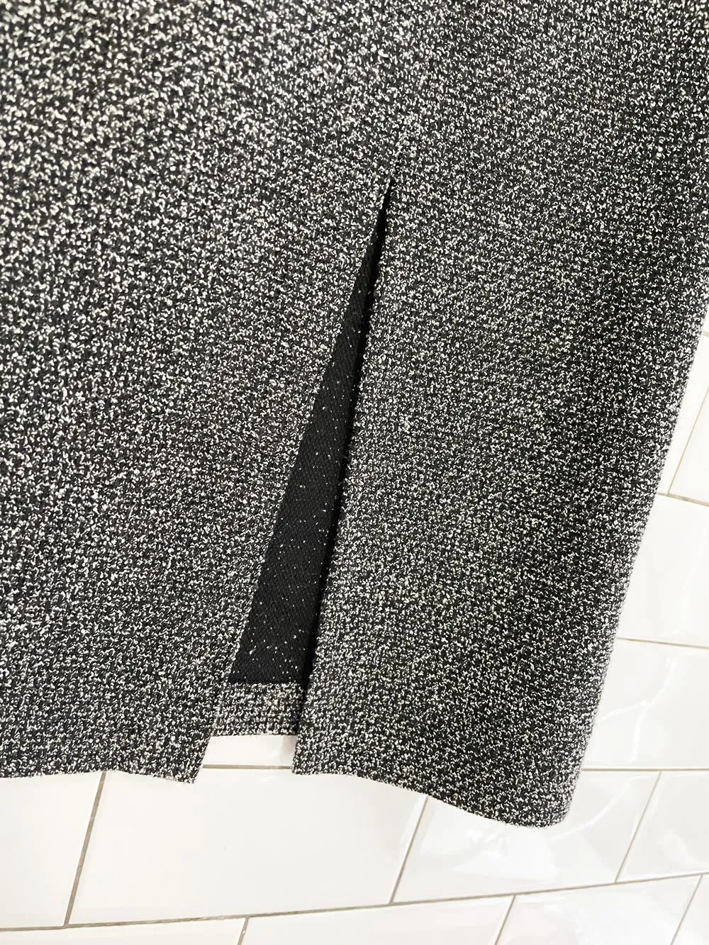 vintage 00s emma james textured knit midi skirt | liz claiborne sold by Good Market Thrift Store product image thumbnail 3