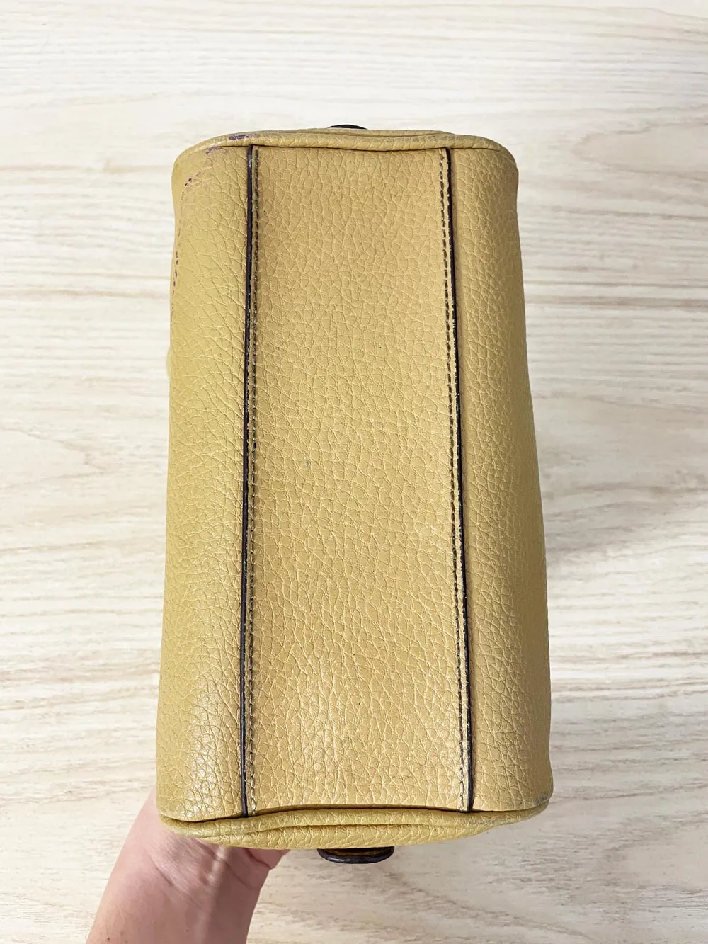 y2k tommy hilfiger mini faux leather bag sold by Good Market Thrift Store product image thumbnail 5