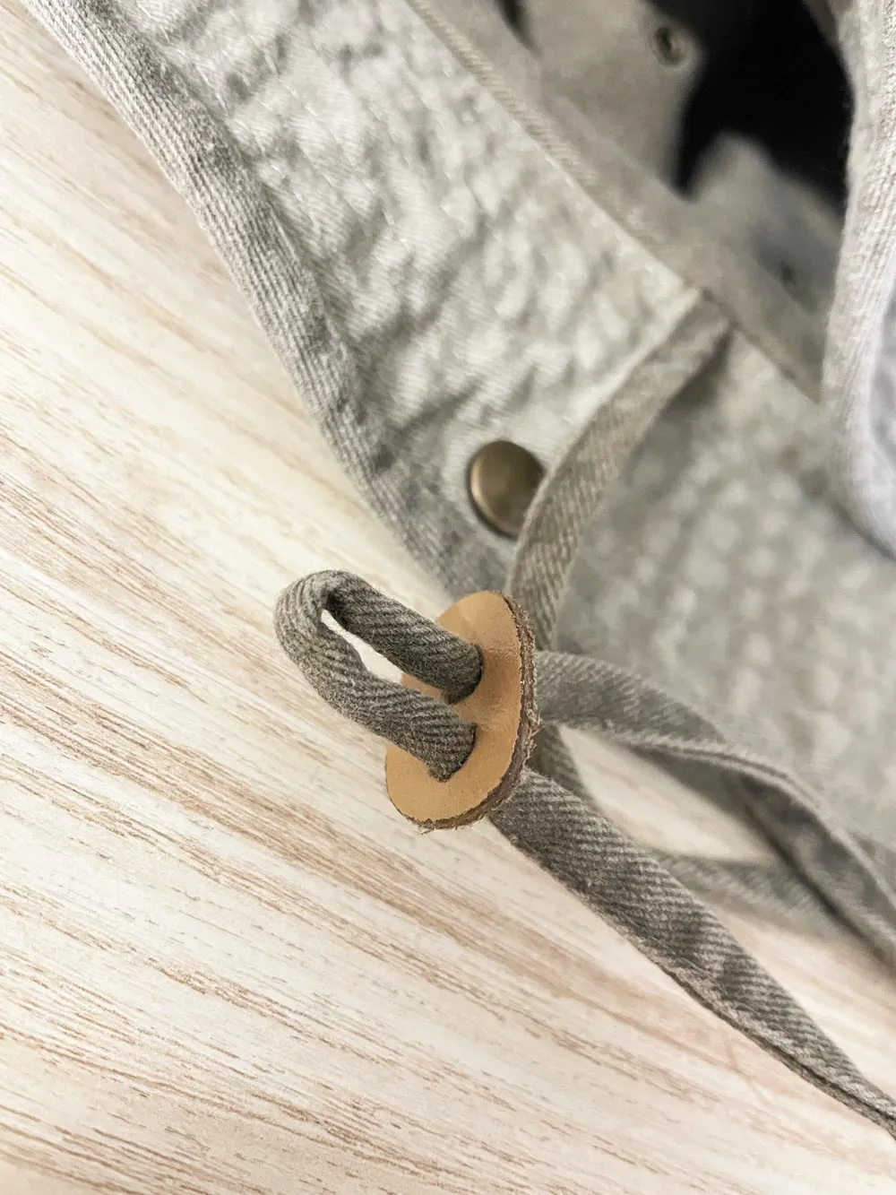 vintage 00s twill outdoors sun hat sold by Good Market Thrift Store product image thumbnail 2