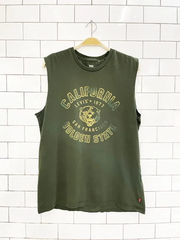 levi's california golden state muscle tee sold by Good Market Thrift Store