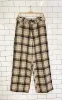 miss love wool-blend plaid wide leg pants sold by Good Market Thrift Store