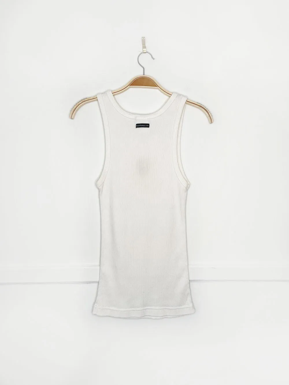 vintage 00s this ain't kansas pride shield ribbed tank top sold by Good Market Thrift Store product image thumbnail 4