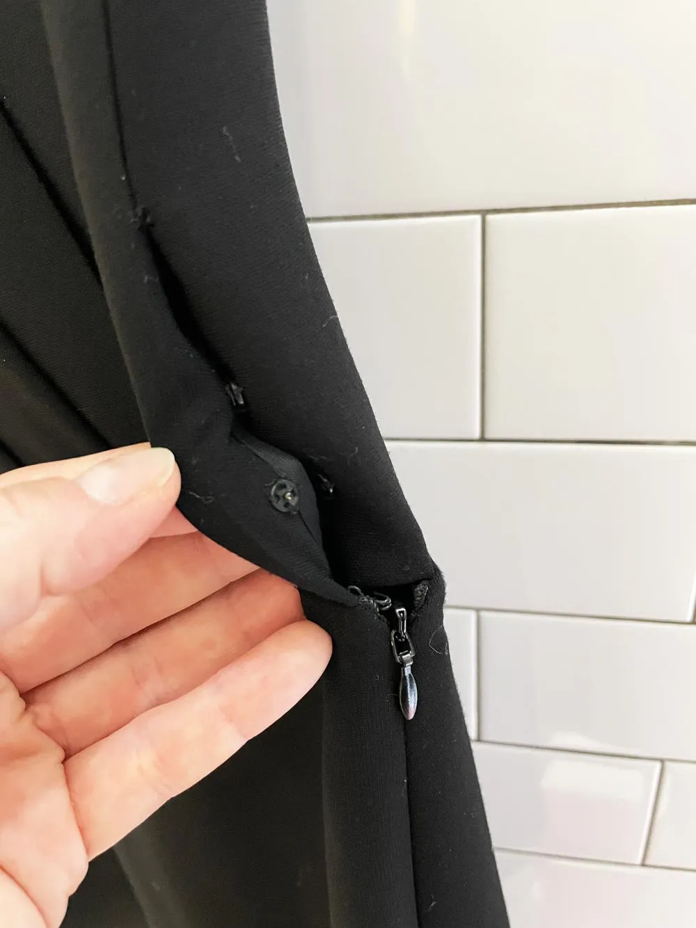 babaton phoenix matte satin mini dress | aritzia sold by Good Market Thrift Store product image thumbnail 3