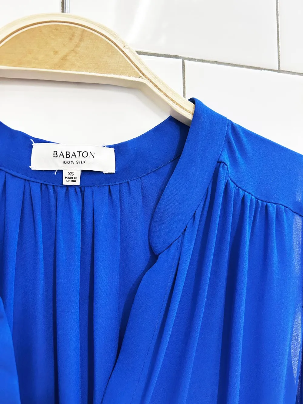 babaton benedict 100% silk sleevless mini dress | aritzia sold by Good Market Thrift Store product image thumbnail 2