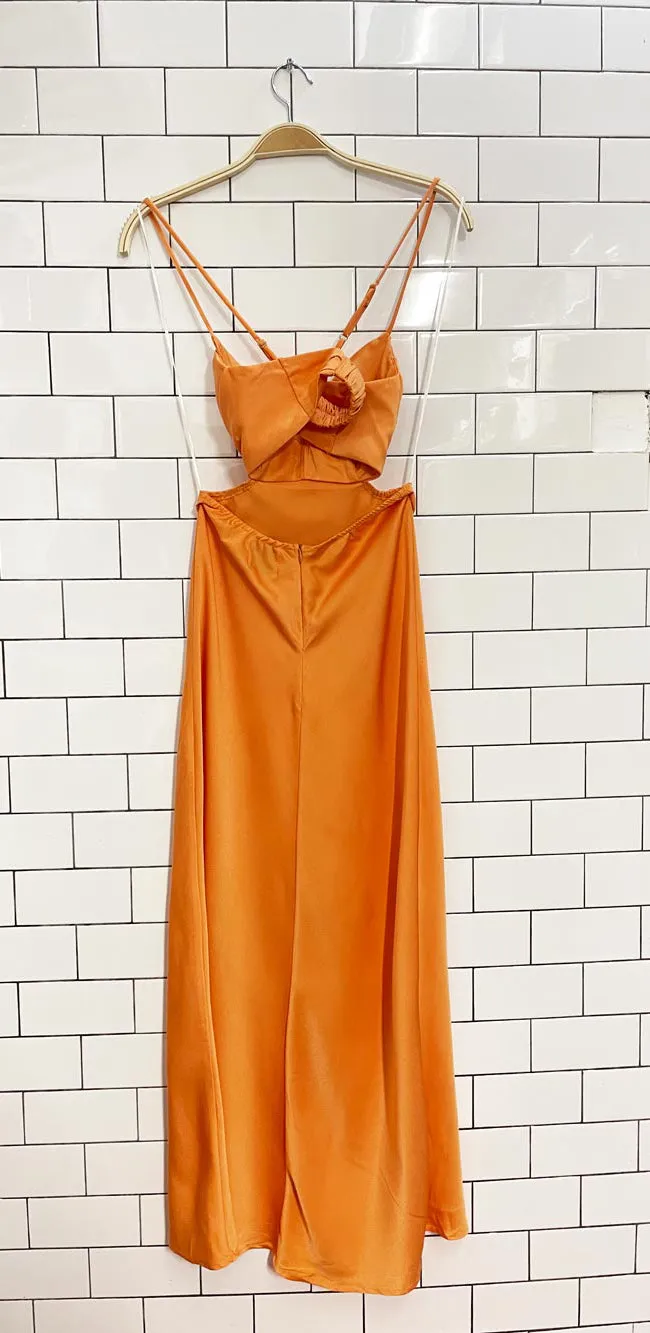 princess polly 2025 giselle satin cowl neck midi dress sold by Good Market Thrift Store product image thumbnail 5