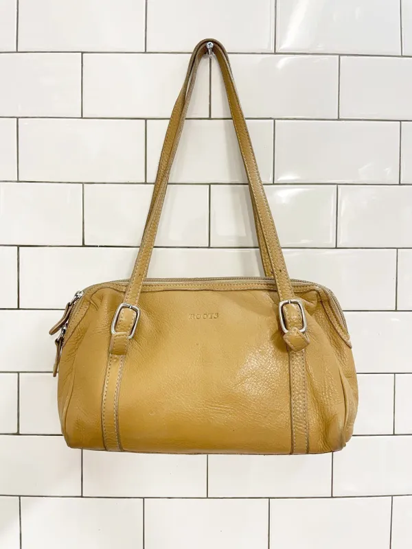 y2k roots pebbled leather mini shoulder bag sold by Good Market Thrift Store